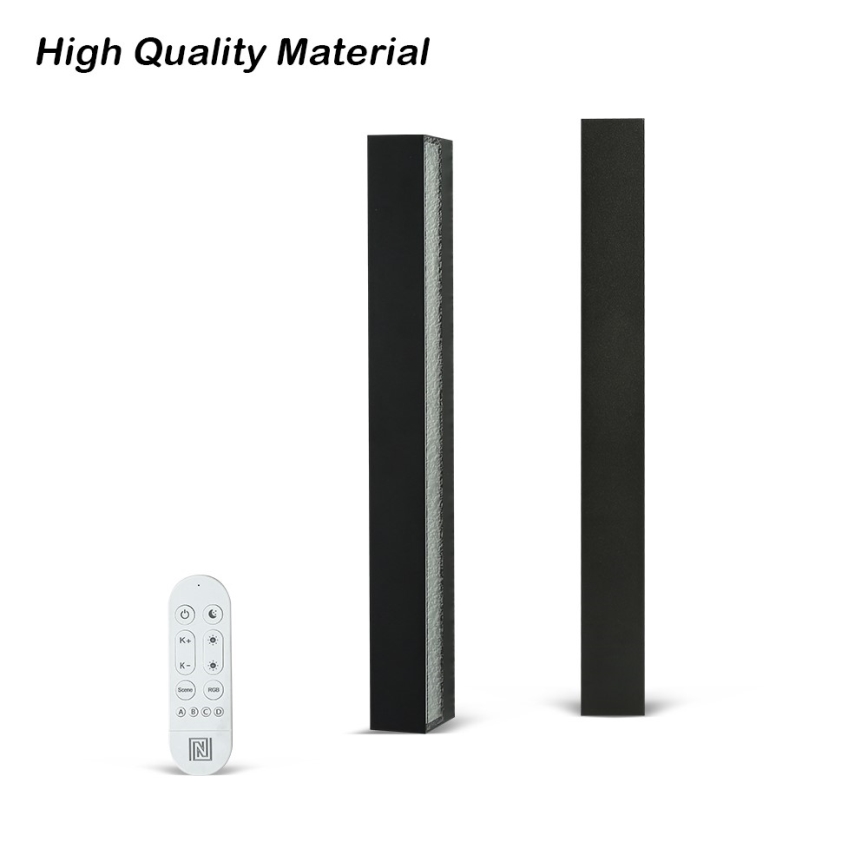 Immax NEO 07247L - LED Udendørs væglampe dæmpbar LINK LED/40W/230V Wi-Fi Tuya IP44 + fjernbetjening
