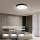 Immax NEO 07248L - LED loftlampe dæmpbar NEO LITE SEMPLICI LED/36W/230V 3000-6000K Wi-Fi Tuya sort + fjernbetjening