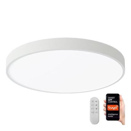 Immax NEO 07251L - LED loftlampe dæmpbar NEO LITE SEMPLICI LED/36W/230V 3000-6000K Wi-Fi Tuya hvid + fjernbetjening