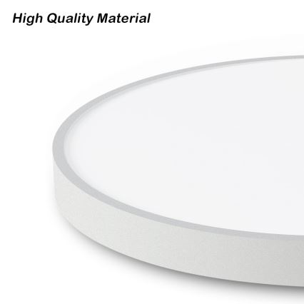 Immax NEO 07252L - LED loftlampe dæmpbar NEO LITE SEMPLICI LED/48W/230V 3000-6000K Wi-Fi Tuya hvid + fjernbetjening