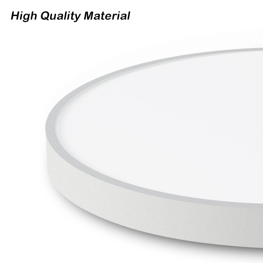 Immax NEO 07252L - LED loftlampe dæmpbar NEO LITE SEMPLICI LED/48W/230V 3000-6000K Wi-Fi Tuya hvid + fjernbetjening
