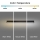 Immax NEO 07255L - LED loftlampe dæmpbar NEO LITE LUNGO LED/20W/230V 3000-6000K Wi-Fi Tuya sort + fjernbetjening