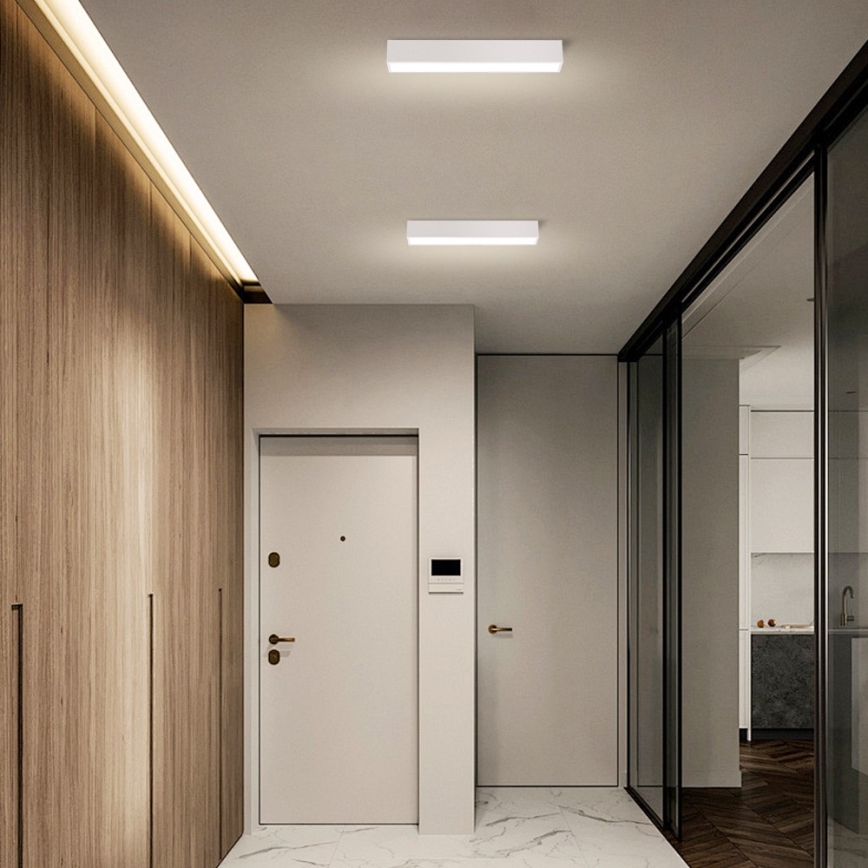Immax NEO 07257L - LED loftlampe dæmpbar NEO LITE LUNGO LED/20W/230V 3000-6000K Wi-Fi Tuya hvid + fjernbetjening