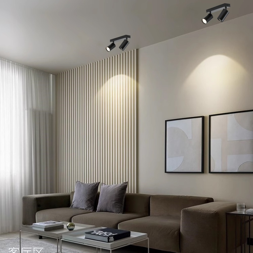 Immax NEO 07262W - LED RGB+CCT Spotlampe dæmpbar NEO LITE PUNTO 2xGU10/6W/230V Wi-Fi Tuya