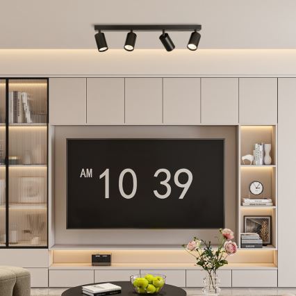 Immax NEO 07264W - LED RGB+CCT Spotlampe dæmpbar NEO LITE PUNTO 4xGU10/6W/230V Wi-Fi Tuya