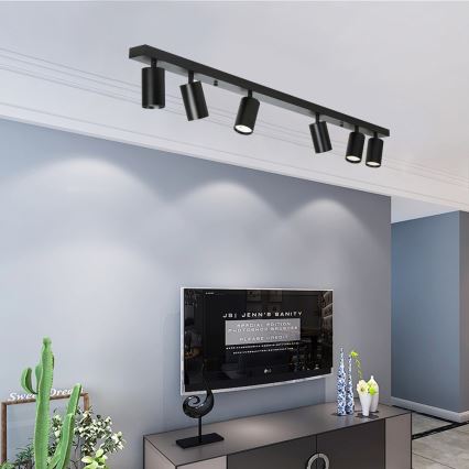 Immax NEO 07268W - LED RGB+CCT Spotlampe dæmpbar NEO LITE PUNTO 6xGU10/6W/230V Wi-Fi Tuya