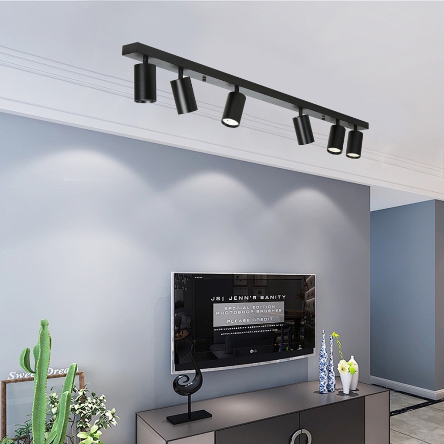 Immax NEO 07268W - LED RGB+CCT Spotlampe dæmpbar NEO LITE PUNTO 6xGU10/6W/230V Wi-Fi Tuya