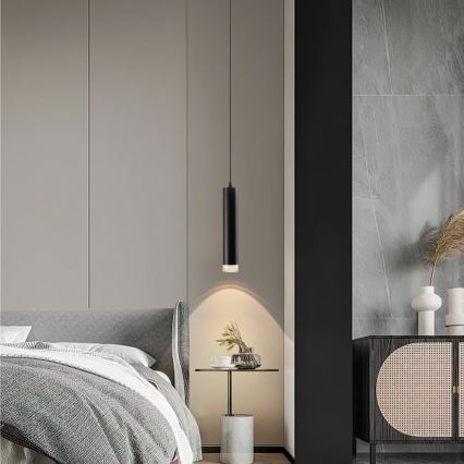 Immax NEO 07274W - LED RGB+CCT Dæmpbar loftlampe på kabel NEO LITE PUNTO 1xGU10/6W/230V Wi-Fi Tuya