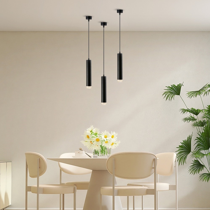 Immax NEO 07274W - LED RGB+CCT Pendel dæmpbar NEO LITE PUNTO 1xGU10/6W/230V Wi-Fi Tuya