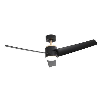 Immax NEO 07280L - LED loftventilator dæmpbar BEAUTY LED/18W/230V Wi-Fi Tuya sort + fjernbetjening
