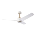 Immax NEO 07281L - LED+CCT Dæmpbar loftventilator BEAUTY LED/18W/230V 3000/4000/6000K Wi-Fi Tuya + fjernbetjening