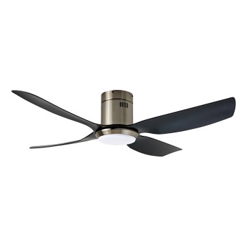 Immax NEO 07282L - LED+CCT Dæmpbar loftventilator PURE LED/24W/230V 3000/4000/6000K Wi-Fi Tuya + fjernbetjening