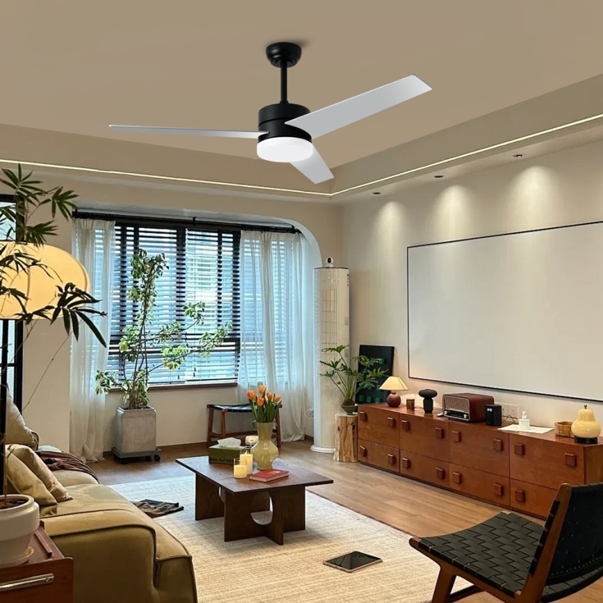 Immax NEO 07285L - LED med CCT, dæmpbar loftventilator VARIABLE LED/24W/230V 3000/4000/6000K Wi-Fi Tuya + fjernbetjening