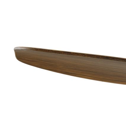 Immax NEO 07286L - LED loftventilator WAVE LED/18W/230V Wi-Fi Tuya brun Ø 132 cm + fjernbetjening