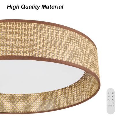 Immax NEO 07288L - LED+CCT dæmpbar loftlampe LONA LED/36W/230V 3000-6000K Wi-Fi Tuya Ø 45,5 cm + fjernbetjening