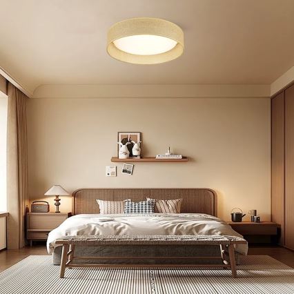 Immax NEO 07289L - LED+CCT Dæmpbar loftlampe LONA LED/36W/230V 3000-6000K Wi-Fi Tuya Ø 45,5 cm + fjernbetjening