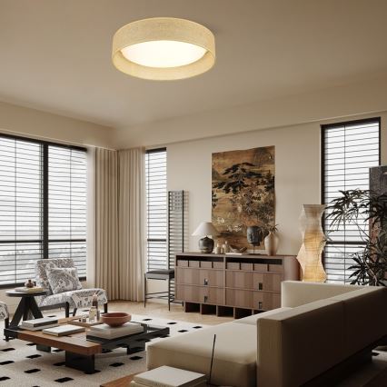 Immax NEO 07289L - LED+CCT Dæmpbar loftlampe LONA LED/36W/230V 3000-6000K Wi-Fi Tuya Ø 45,5 cm + fjernbetjening