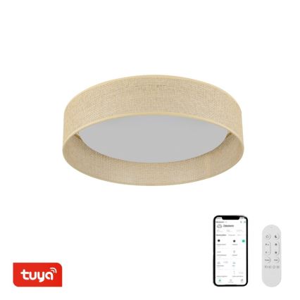Immax NEO 07289L - LED+CCT Dæmpbar loftlampe LONA LED/36W/230V 3000-6000K Wi-Fi Tuya Ø 45,5 cm + fjernbetjening