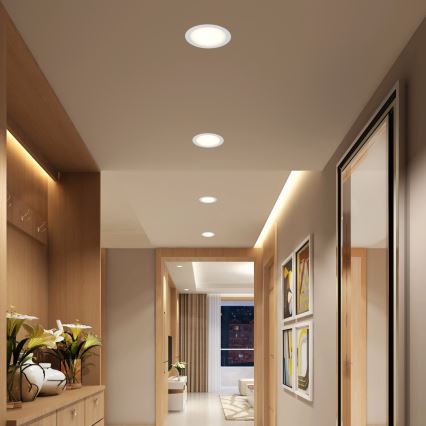 Immax NEO 07294L - LED-dæmpbar indbygningsdownlight DOWN LED/36W/230V Wi-Fi Ø 23 cm hvid