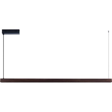 Immax NEO 07301L - LED dæmpbar pendel på wire MADEIRA LED/33W/230V Wi-Fi Tuya 152 cm valnød + fjernbetjening