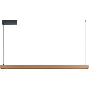 Immax NEO 07303L - LED dæmpbar pendel på kabel MADEIRA LED/26W/230V Wi-Fi Tuya 122 cm eg + fjernbetjening