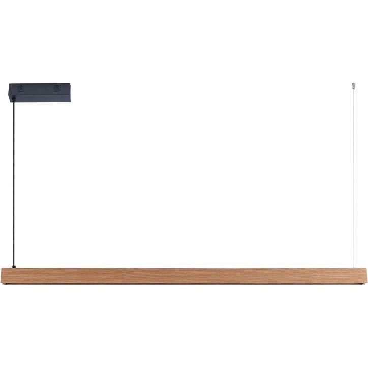 Immax NEO 07303L - LED dæmpbar pendel på kabel MADEIRA LED/26W/230V Wi-Fi Tuya 122 cm eg + fjernbetjening