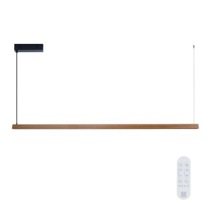Immax NEO 07305L - LED dæmpbar pendel på wire MADEIRA LED/44W/230V Wi‑Fi Tuya 202 cm eg + fjernbetjening