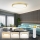 Immax NEO 07311L - SEMPLICI dæmpbar LED-loftlampe 96W/230V Ø 80 cm, Wi‑Fi Tuya, guldfarvet + fjernbetjening