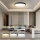Immax NEO 07314L - SEMPLICI dæmpbar LED-loftlampe LED/128W/230V Ø 100 cm Wi-Fi Tuya sort + fjernbetjening