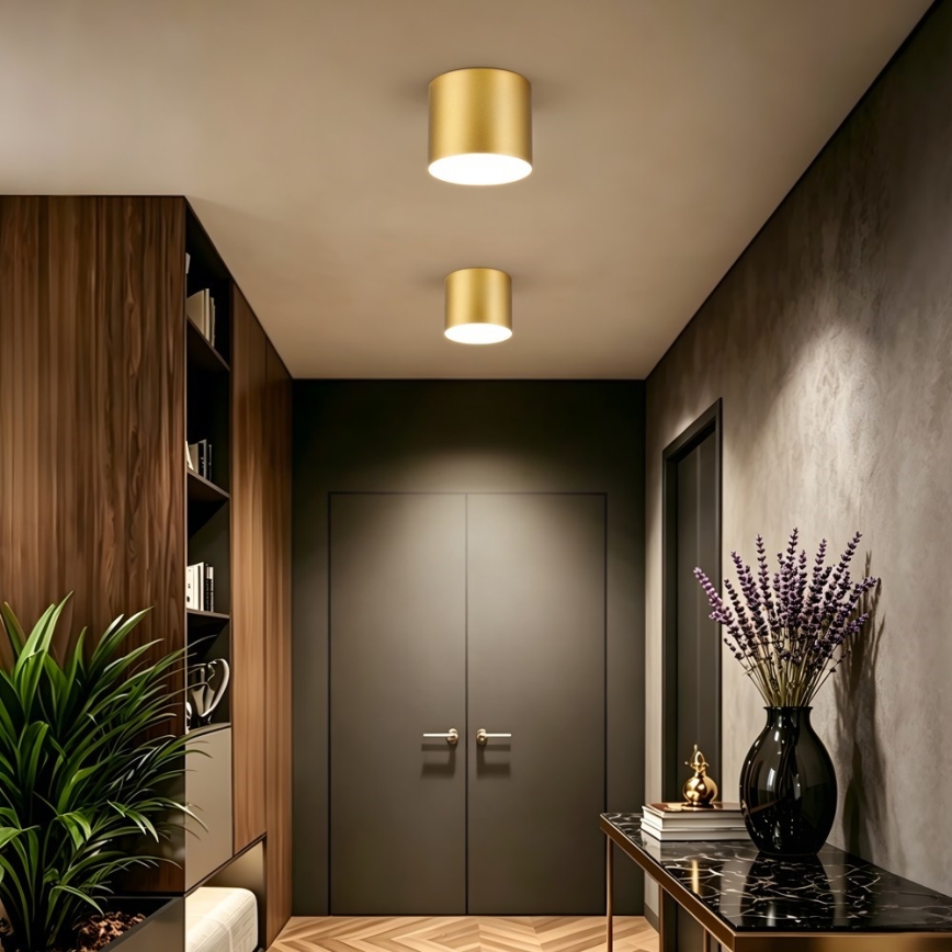Immax NEO 07318L - LED Dæmpbar loftlampe RONDATE LED/32W/230V Ø 16,5 cm Wi-Fi Tuya guld