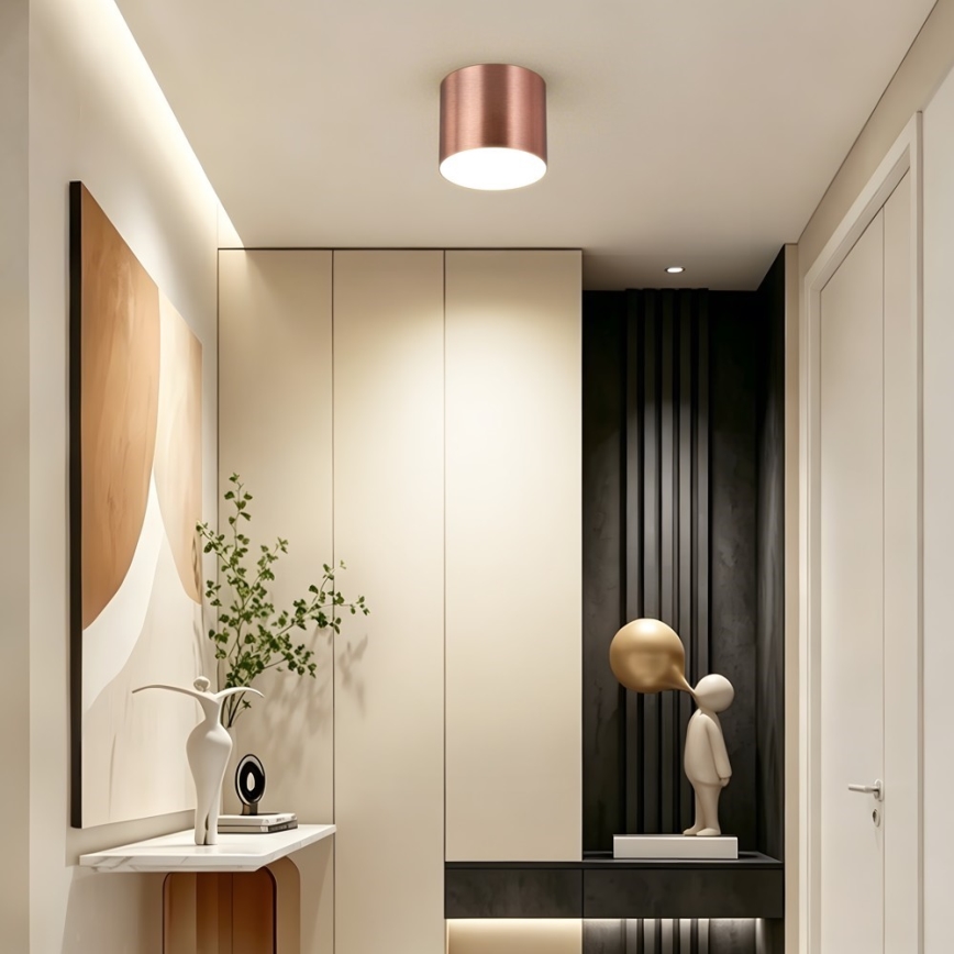 Immax NEO 07320L - dæmpbar LED-loftlampe RONDATE LED/32W/230V Ø 16,5 cm Wi-Fi Tuya rosaguld