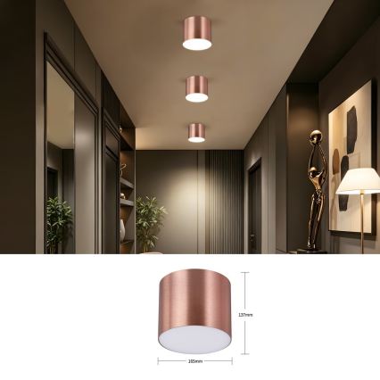 Immax NEO 07320L - dæmpbar LED-loftlampe RONDATE LED/32W/230V Ø 16,5 cm Wi-Fi Tuya rosaguld