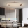 Immax NEO 07325-120C - LED-dæmpbar loftlampe FINO LED/72W/230V 120 cm Tuya rosaguld + fjernbetjening