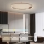 Immax NEO 07326-80C - LED Dæmpbar loftlampe FINO LED/55W/230V 80 cm Tuya rosaguld + fjernbetjening