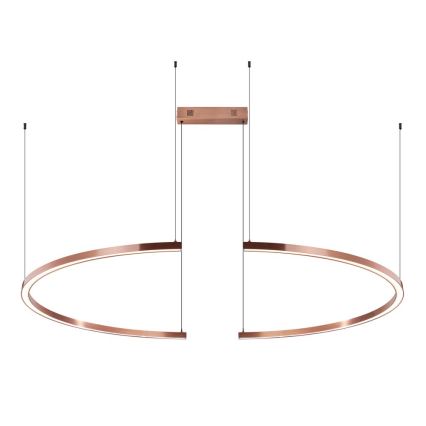 Immax NEO 07328L - Dæmpbar LED-pendel på kabel FINO LED/72W/230V 120 cm Tuya roseguld + fjernbetjening