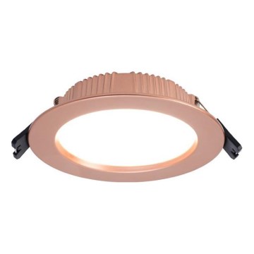 Immax NEO 07330L - Dæmpbar indbygningsdownlight LED 12W/230V med Wi‑Fi (Tuya), Ø 12 cm, rosaguld