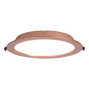 Immax NEO 07331L - LED-dæmpbar indbygningsdownlight DOWN LED/36W/230V Wi-Fi Tuya Ø 23 cm rosaguld