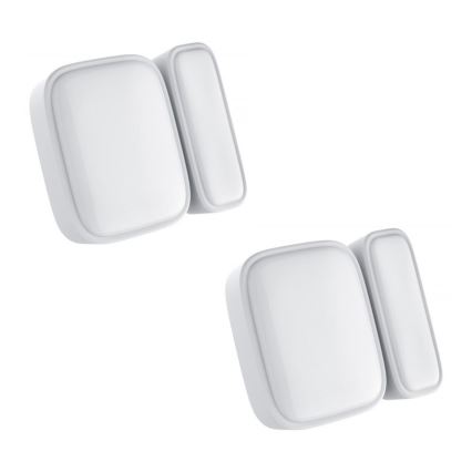Immax NEO 07511L - SÆT 2x Magnetisk vindue- og dørsensor SMART 1xCR2032  Zigbee Tuya