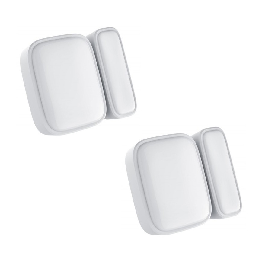 Immax NEO 07511L - SÆT 2x Magnetisk vindue- og dørsensor SMART 1xCR2032  Zigbee Tuya