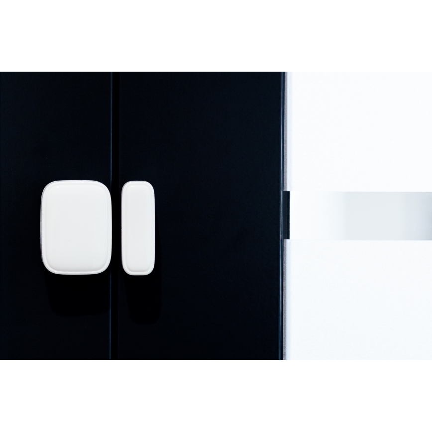 Immax NEO 07511L - SÆT 2x Magnetisk vindue- og dørsensor SMART 1xCR2032  Zigbee Tuya