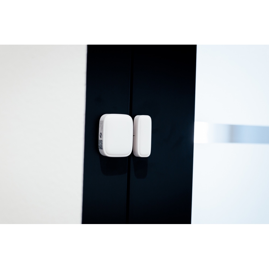 Immax NEO 07511L - SÆT 2x Magnetisk vindue- og dørsensor SMART 1xCR2032  Zigbee Tuya