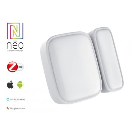 Immax NEO 07511L - SÆT 2x Magnetisk vindue- og dørsensor SMART 1xCR2032  Zigbee Tuya