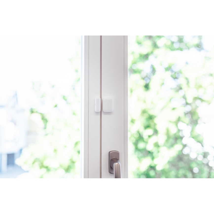 Immax NEO 07511L - SÆT 2x Magnetisk vindue- og dørsensor SMART 1xCR2032  Zigbee Tuya