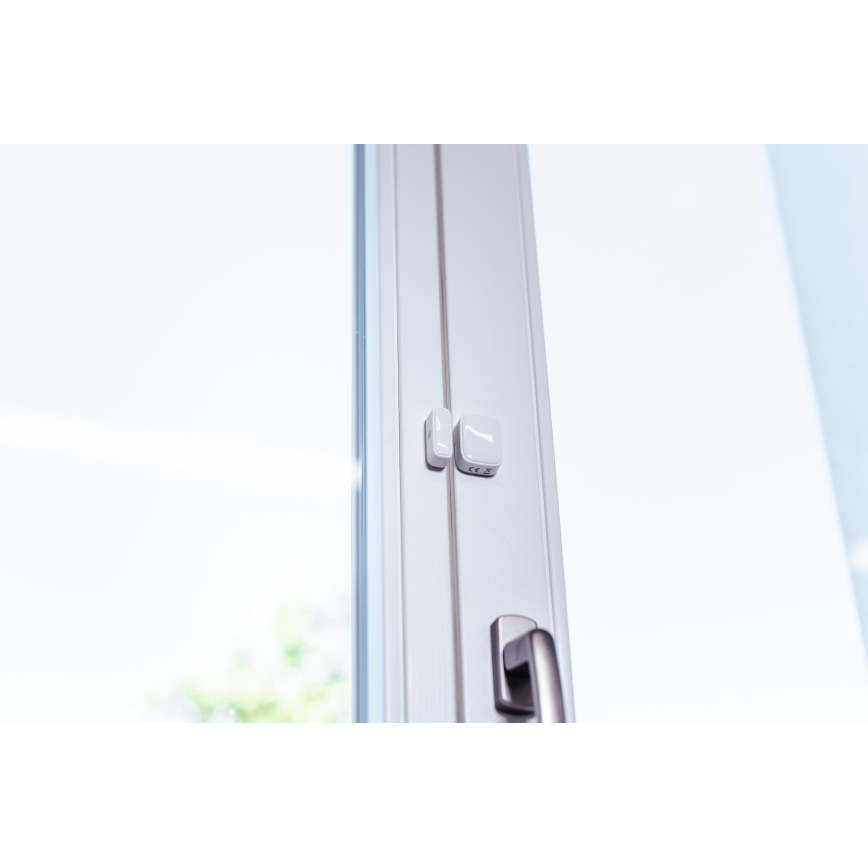 Immax NEO 07511L - SÆT 2x Magnetisk vindue- og dørsensor SMART 1xCR2032  Zigbee Tuya