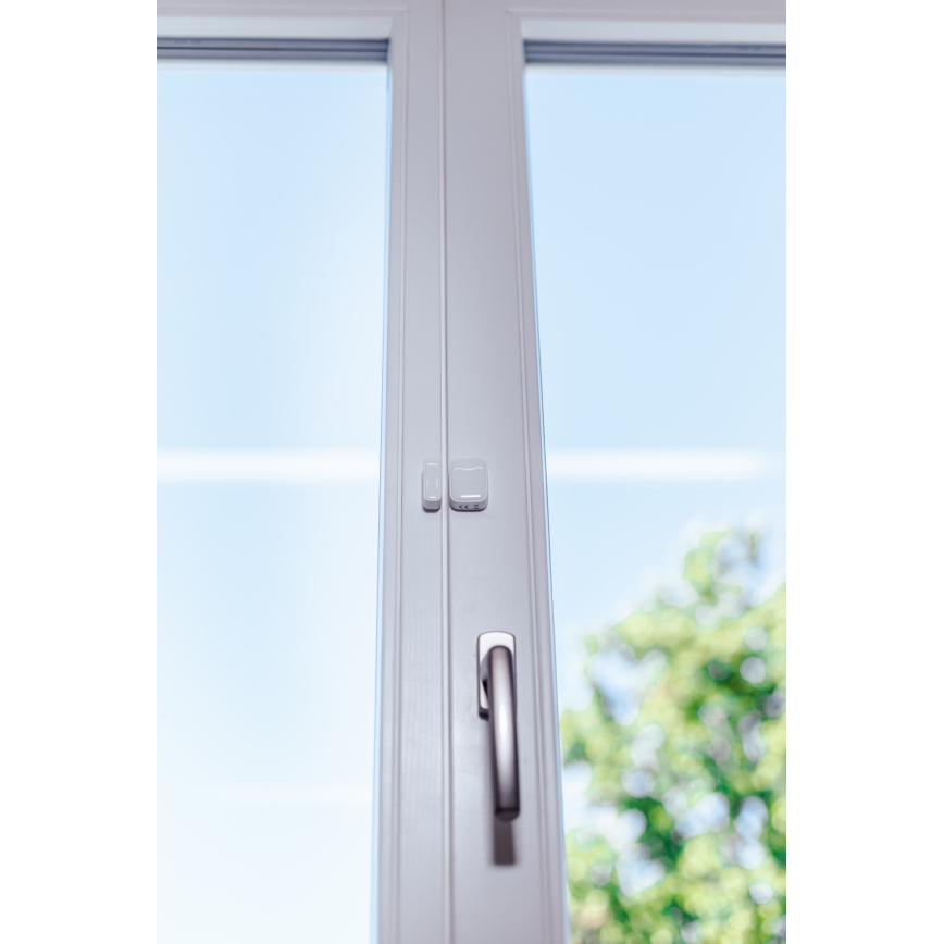 Immax NEO 07511L - SÆT 2x Magnetisk vindue- og dørsensor SMART 1xCR2032  Zigbee Tuya