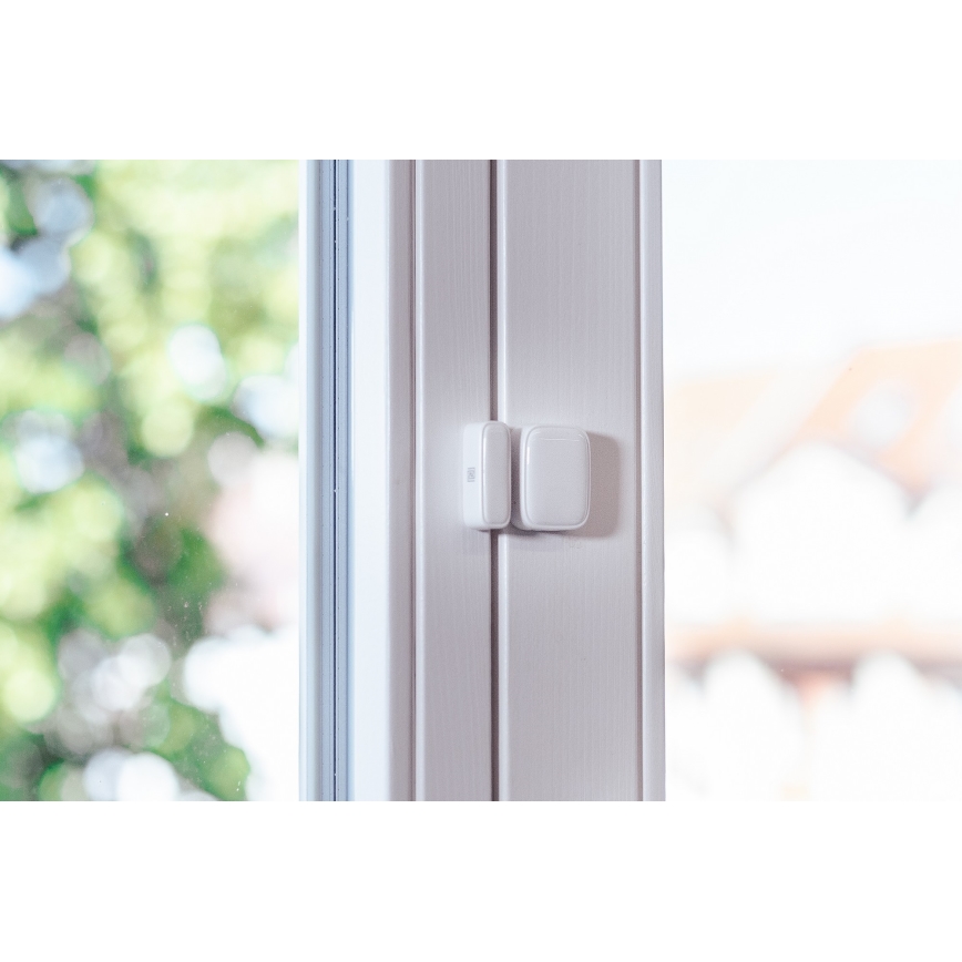 Immax NEO 07511L - SÆT 2x Magnetisk vindue- og dørsensor SMART 1xCR2032  Zigbee Tuya