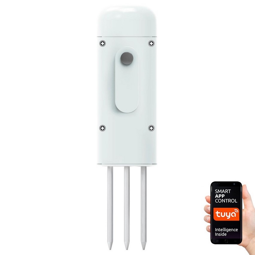 Immax NEO 07523L - Soil moisture og temperature sensor 2xAA Tuya IP67