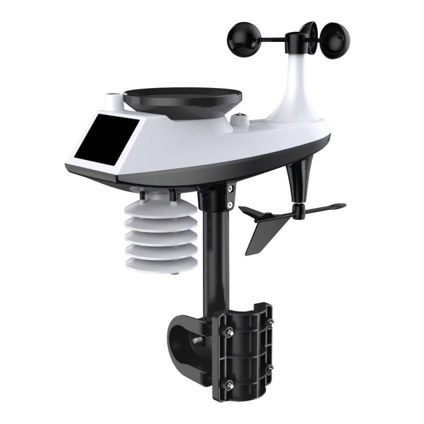 Immax NEO 07528L - Professionel 7-i-1 vejrstation NEO LITE SMART 5V/2xAAA + 3xAA