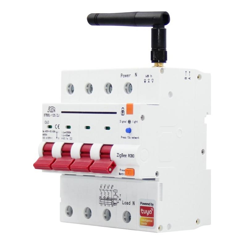 Immax NEO 07531L - Smart-afbryder 3-faset 1-63A