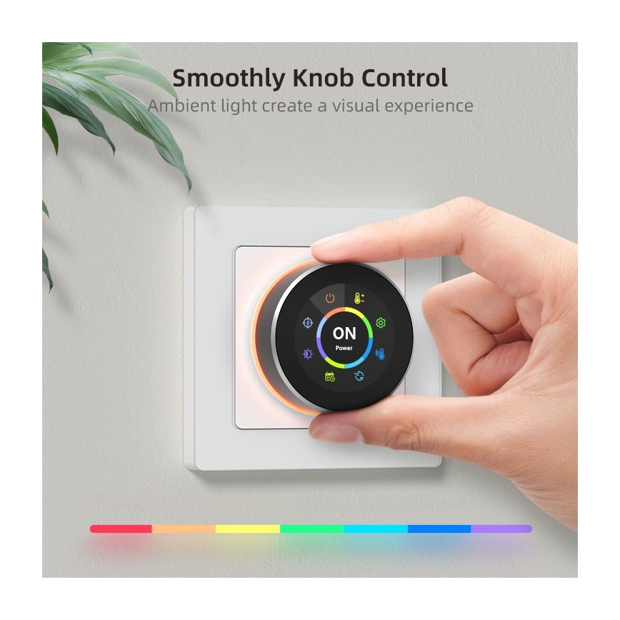 Immax NEO 07535L - SMART termostat til elektrisk gulvvarme 230V/16A Wi-Fi Tuya